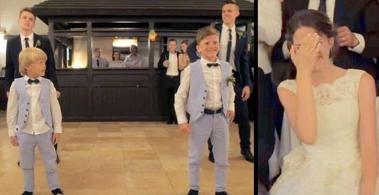 8 testvére pörög és forog mosollyal az arcán a menyasszony tiszteletére. A legkisebb testvér úgy kezdi rázni, hogy kitör a násznép tapsorkánja