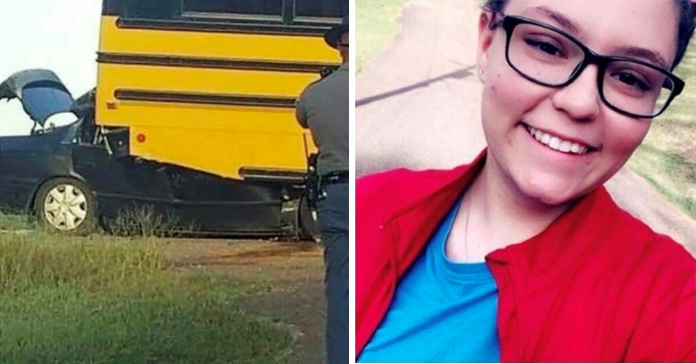 A balesetet szenvedett lányt kivágták az összepréselődött roncsból. Ekkor észrevettek valamit a kezében