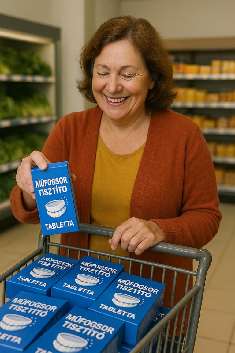 A keresztanyám tucatjával vásárolja a műfogsor tisztító tablettát. Elárulta, mire használja: