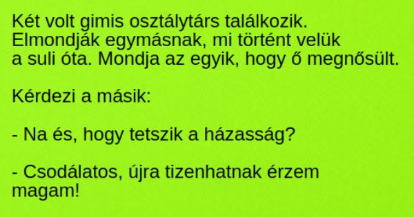 VICC: Milyen a házasság