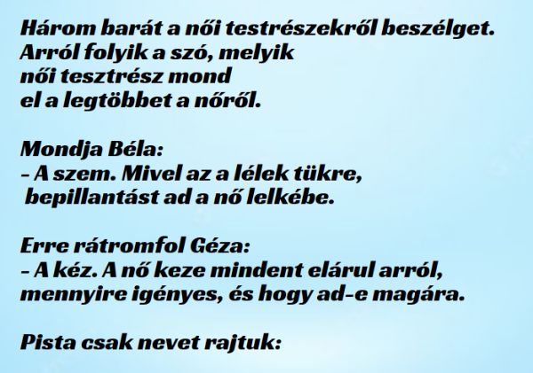 VICC:  Melyik női tesztrész mond el a legtöbbet a nőről