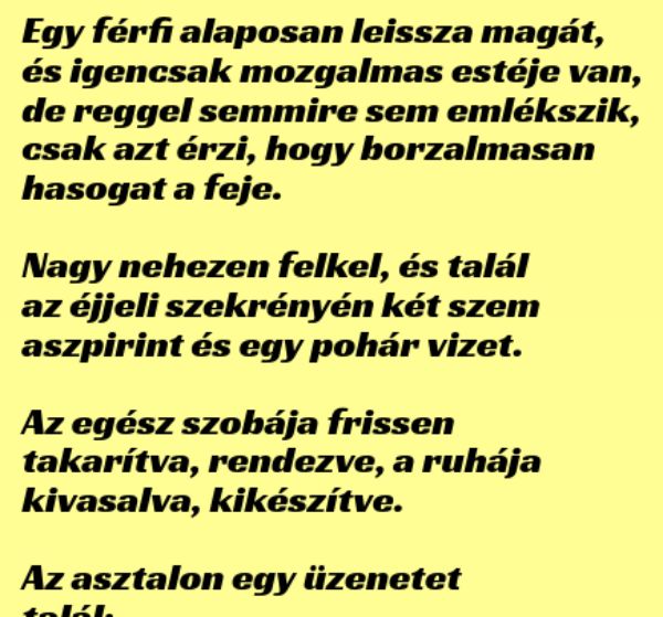 VICC: Egy férfi alaposan leissza magát