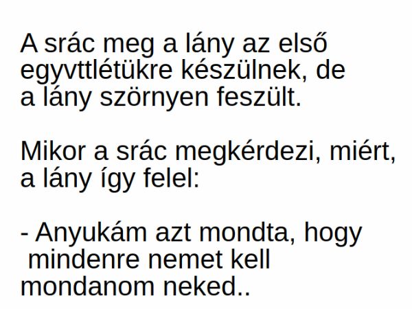 VICC: A srác meg a lány az első egy***létükre készülnek, de a lány szörnyen feszült