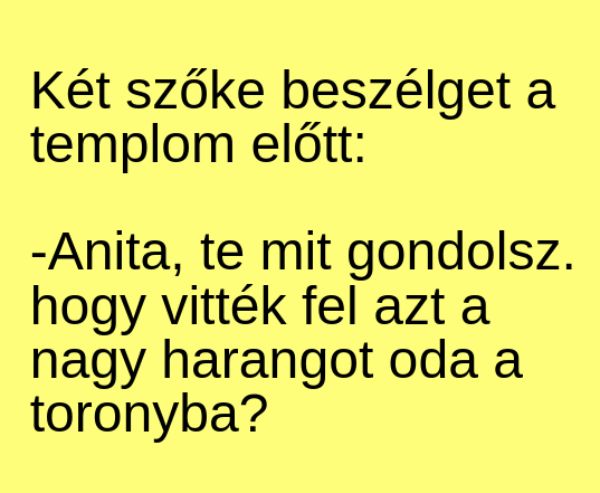 VICC: Két szőke beszélget a  templom előtt: