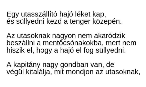 VICC: Egy utasszállító hajó léket kap, és süllyedni kezd a tenger közepén
