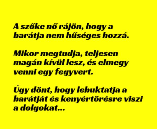 VICC: A szőke nő rájön, hogy a barátja