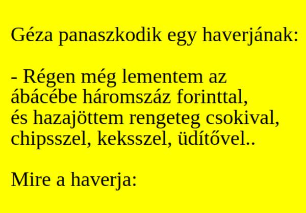 VICC: Régen még lementem az ábécébe háromszáz forinttal