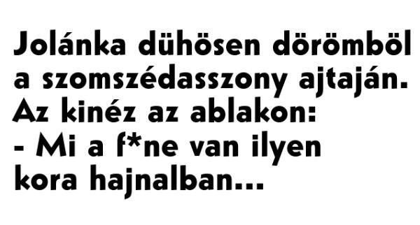 VICC: A kísérletező kedvű szomszédasszony