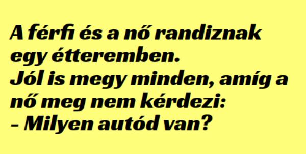 VICC: A férfi és a nő randiznak egy étteremben.