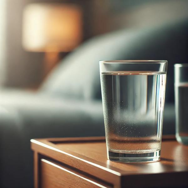 Augusztus 1 óta ébredés után mindig megiszunk egy pohár vizet a férjemmel. Azóta úgy érezzük magunkat, mint aki