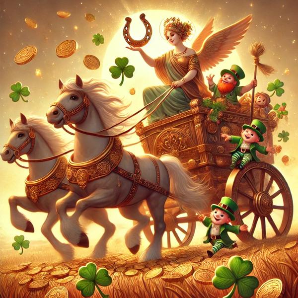 A dupla 10-es napján, október 10-én Fortuna Szekere végigrobog az égbolton, és egy szekérderék áldást osztanak szét a szerencse manók. Ennek a 6 csillagjegynek jut belőle: