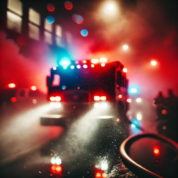 Nagy erőkkel szállt ki a tűzoltóság a Deák Ferenc utcába, egy egész család élete forgott kockán