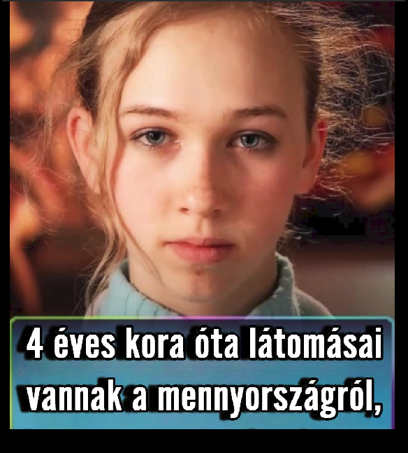 4 éves kora óta vannak mennyei látomásai, és pontosan azt festi, amit lát. Csak ámultam és bámultam! 😇