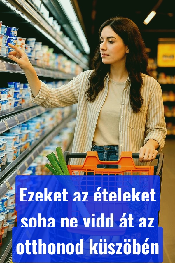 Ezeket az ételeket soha ne vidd át az otthonod küszöbén