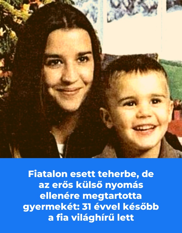 Fiatalon esett teherbe, de az erős külső nyomás ellenére megtartotta gyermekét: 31 évvel később a fia világhírű