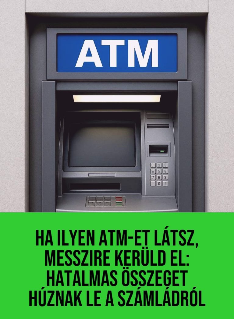 Ha ilyen ATM-et látsz, messzire kerüld el: hatalmas összeget húznak le a számládról