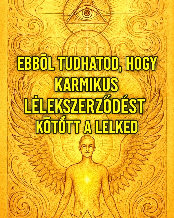 9 jel, hogy Karmikus Lélekszerződést kötött a lelked, amiről valószínűleg nem is tudsz. Ez nem biztos, hogy rosszat jelent, ha tudatos vagy rá