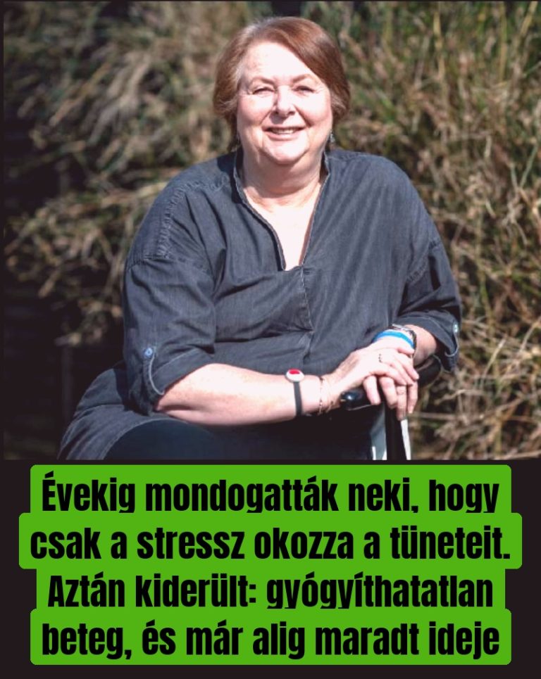 Évekig mondogatták neki, hogy csak a stressz okozza a tüneteit. Aztán kiderült: gyógyíthatatlan beteg, és már alig maradt ideje