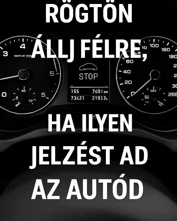 Ha ez megjelenik a műszerfalon, ne teketóriázz, muszáj megállnod 😱: Az életedet mentheti meg, ha időben cselekszel