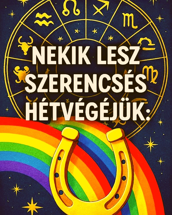 Csodás hétvége vár rájuk: ezekkel a csillagjegyekkel isteni szerencse történik. Végre köztük vagyok én is!