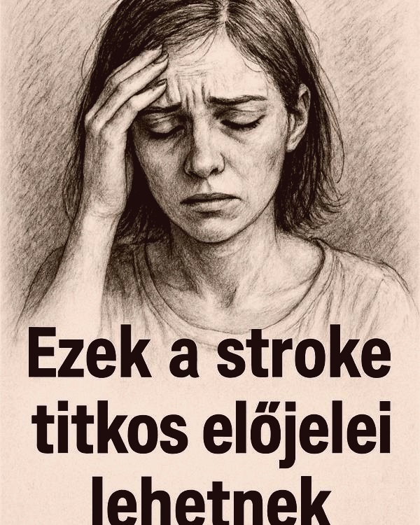 3 titkos jel, hogy rövidesen stroke fenyeget: ne vedd félvállról őket