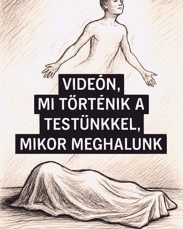 Kísérteties videón, min megy keresztül a testünk, amikor meghalunk. Van egy hátborzongató folyamat, amin mindenki keresztülmegy 🤯