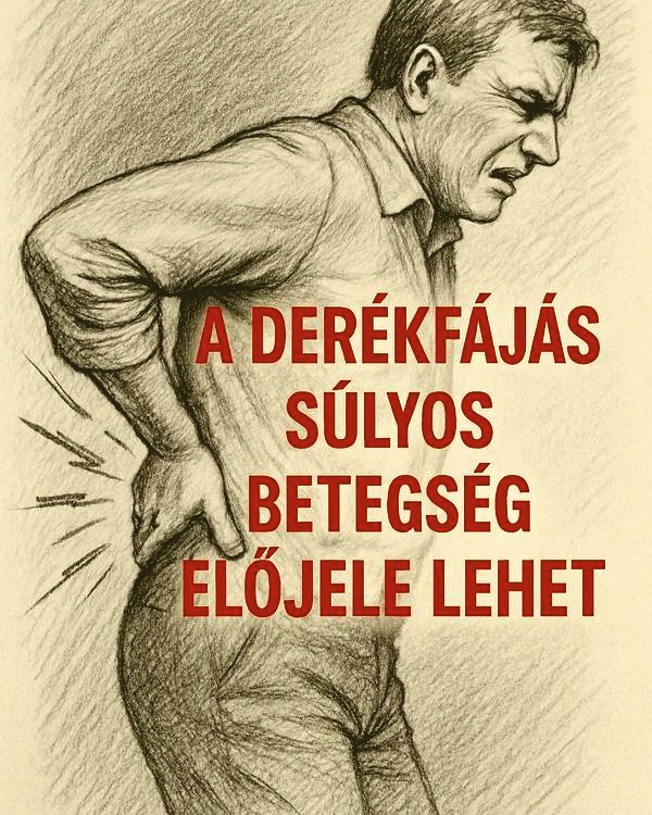 A derékfájás nagyon súlyos betegséget jelezhet: sokan nem is hallottak még róla