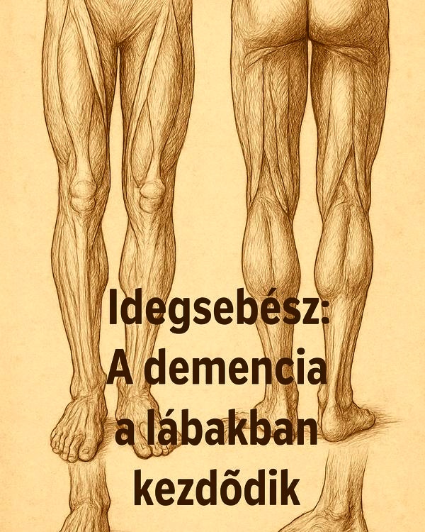 Idegsebész: A demencia a lábakban indul ki. Meglepő, de nagyon igaz