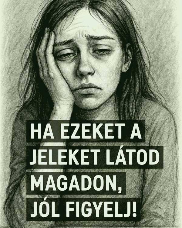 Ha ezeket a tüneteket tapasztalod, jól figyelj! 🧘 Fontos, amire felhívja a figyelmet.