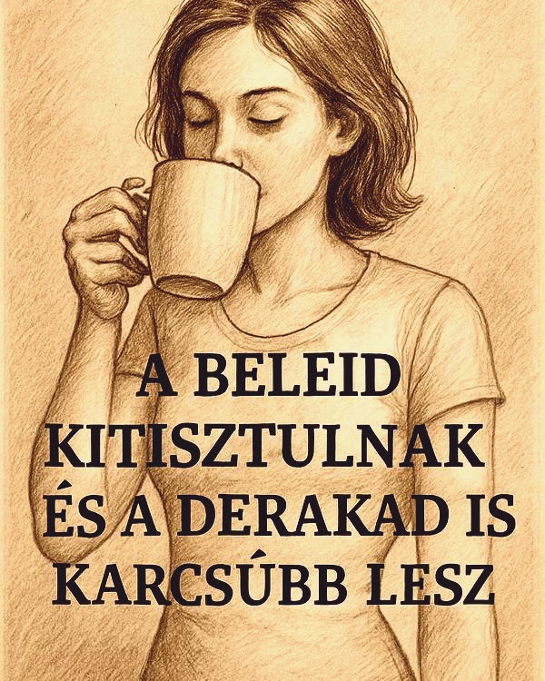 Cseréld le erre a reggeli kávét: A beleid kitisztulnak és a derakad is karcsúbb lesz. Pár nap volt, mire megszoktam, de most már egyenesen imádom!