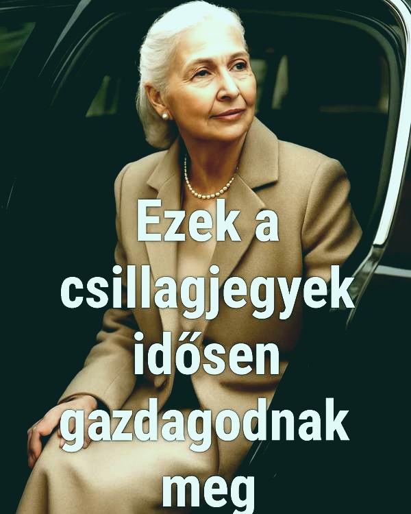 Ezek a csillagjegyek csak idős korukban gazdagszanak meg. Jobb későn, mint soha!