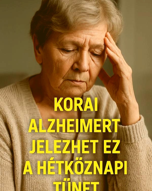 Az Alzheimer korai tünetei, amiket senki sem ismer