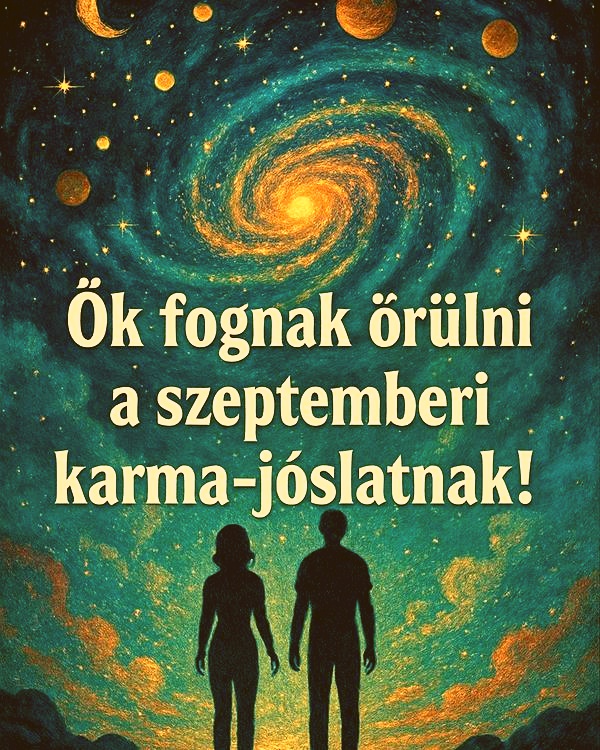Megjött a SZEPTEMBERI Karma-jóslat! Ezeknek a csillagjegyeknek nem lesz könnyű a szeptember, míg mások új életre kelnek végre! A siker és a boldogság nekik jön el