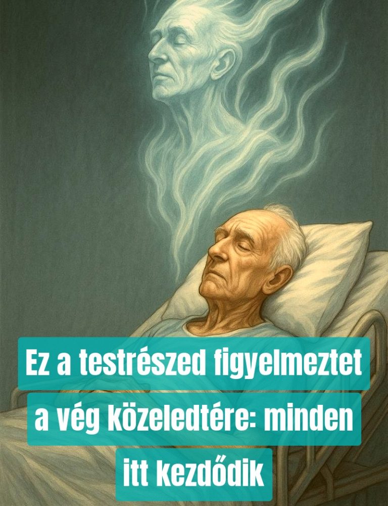 Ez a testrészed figyelmeztet a vég közeledtére: minden itt kezdődik