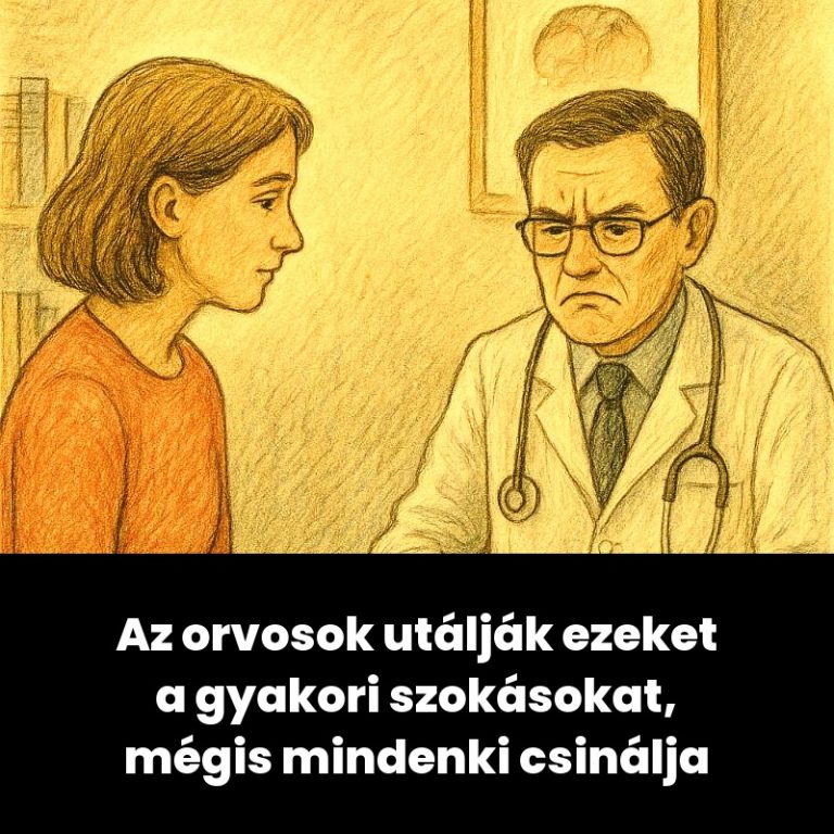 Az orvosok utálják ezeket a gyakori szokásokat, mégis mindenki csinálja