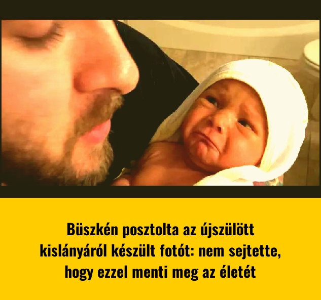 Büszkén posztolta az újszülött kislányáról készült fotót: nem sejtette, hogy ezzel menti meg az életét
