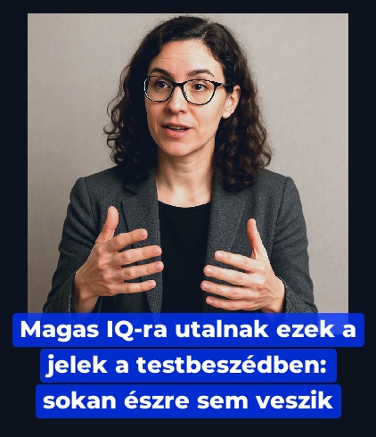 Magas IQ-ra utalnak ezek a jelek a testbeszédben: sokan észre sem veszik
