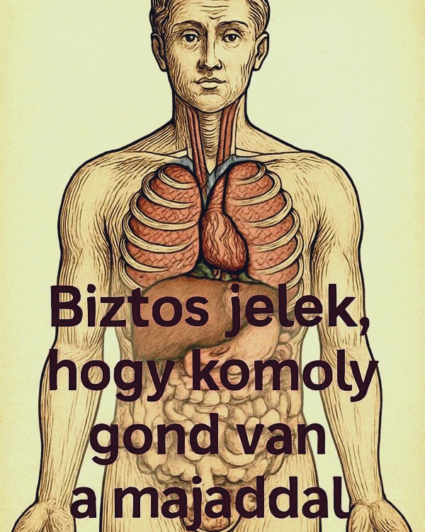 Biztos jelek, hogy komoly gond van a májaddal
