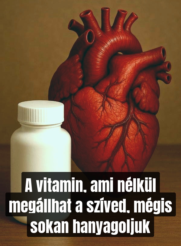 A vitamin, ami nélkül megállhat a szíved, mégis sokan hanyagoljuk