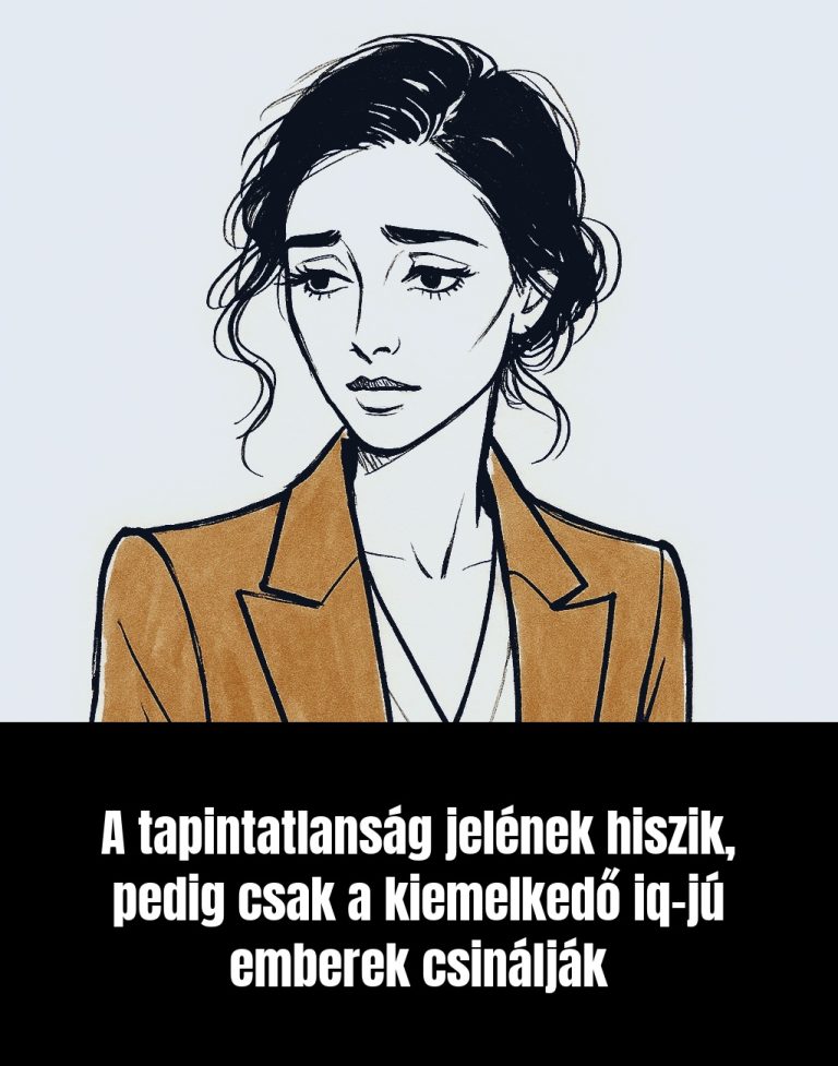 A tapintatlanság jelének hiszik, pedig csak a kiemelkedő iq-jú emberek csinálják