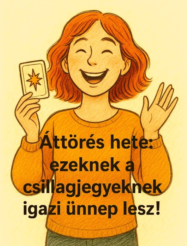 Itt az áttörés hete, véget érhet a szenvedés: ezek a csillagjegyek nagyon örülhetnek! Itt a részletes horoszkóp
