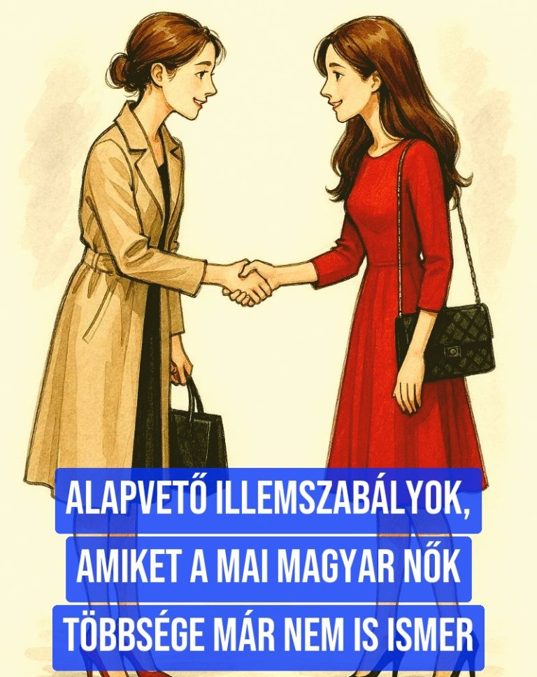 Alapvető illemszabályok, amiket a mai magyar nők többsége már nem is ismer