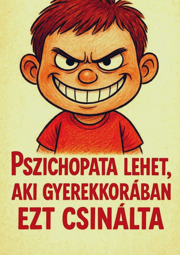 Pszichopata lehet, ha gyerekkorában ezt csinálta. Ezek a fő jelek a szakemberek szerint