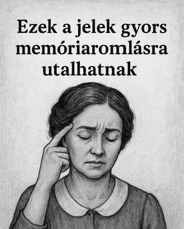 Jelek, hogy a memóriád gyors romlásnak indult. Nem mindegyik nyilvánvaló