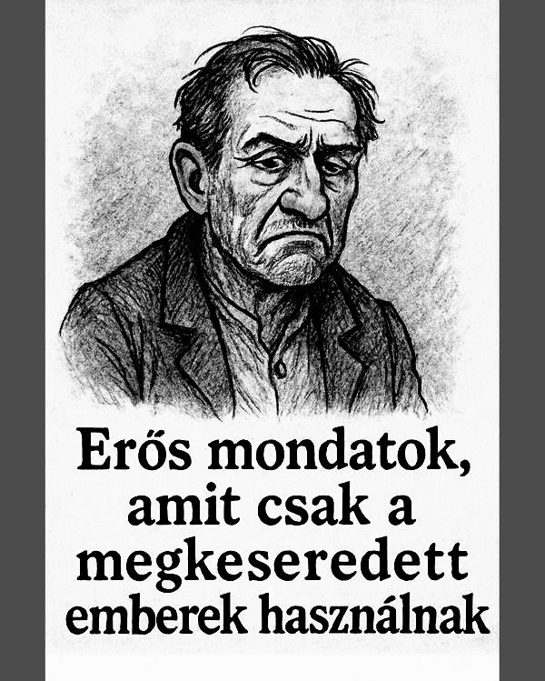 7 szívbemarkoló mondat, amit csak a megkeseredett emberek mondanak