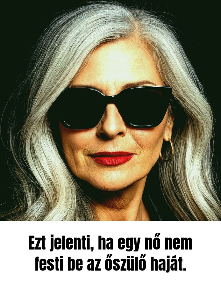 Ezt jelenti, ha egy nő nem festi be az őszülő haját.