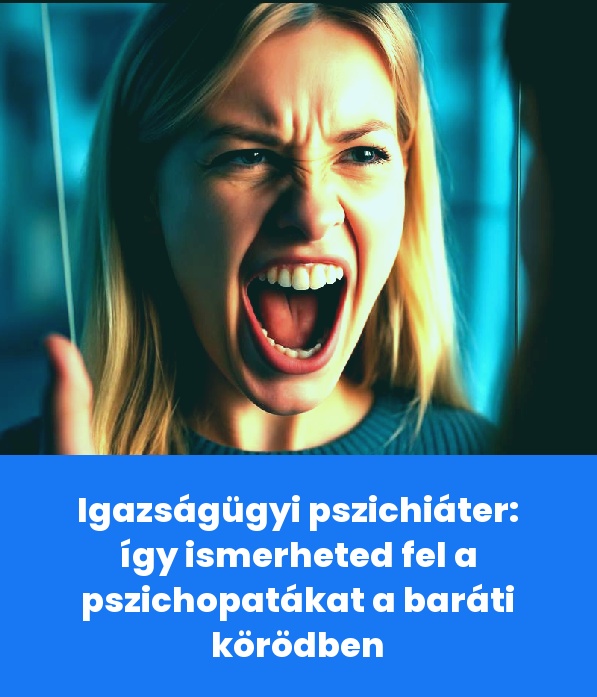 Igazságügyi pszichiáter: így ismerheted fel a pszichopatákat a baráti körödben