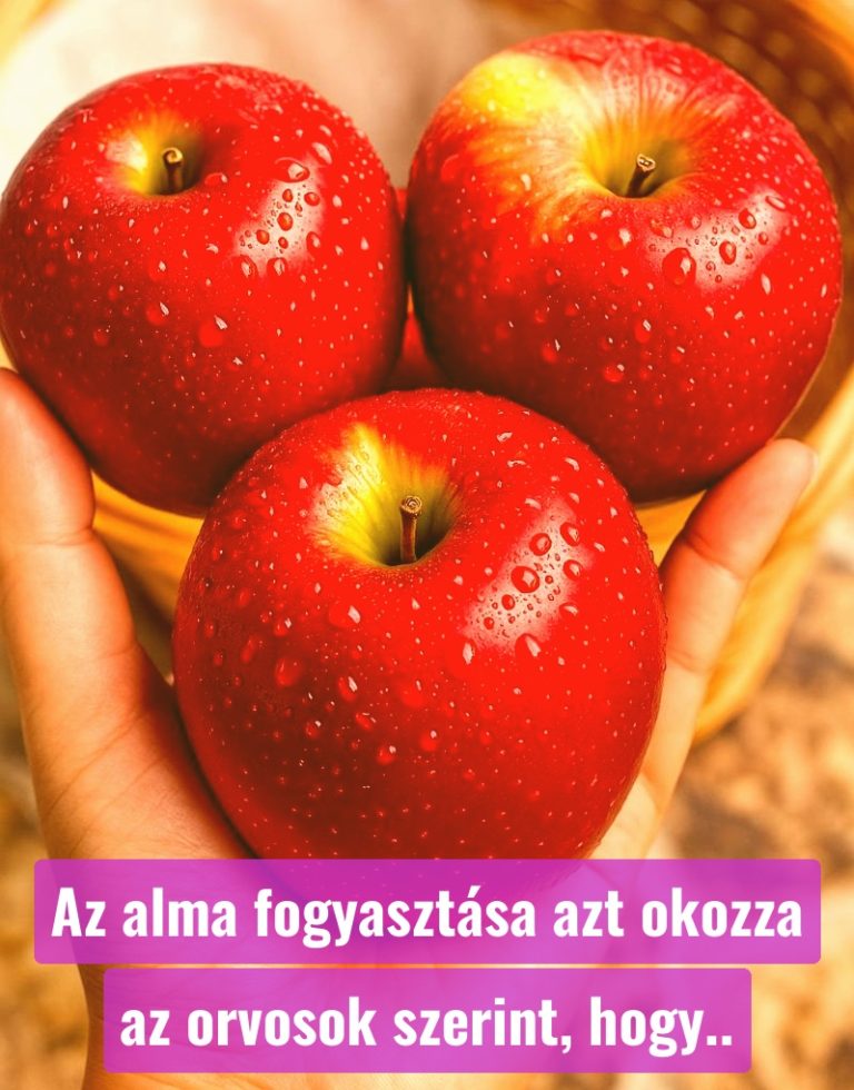 Az alma fogyasztása azt okozza az orvosok szerint, hogy..
