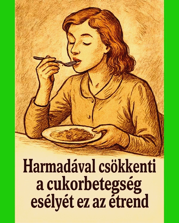 Harmadával csökkenti a cukorbetegség esélyét ez az étrend