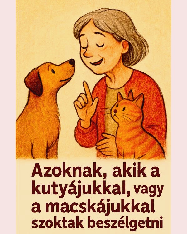 Ha a kutyádhoz, macskádhoz beszélsz, az ezt jelenti a pszichológusok szerint